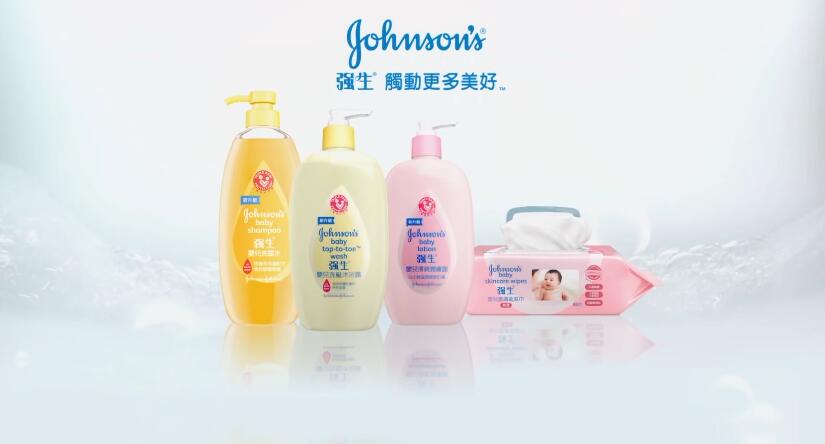 强生婴儿护肤品广告